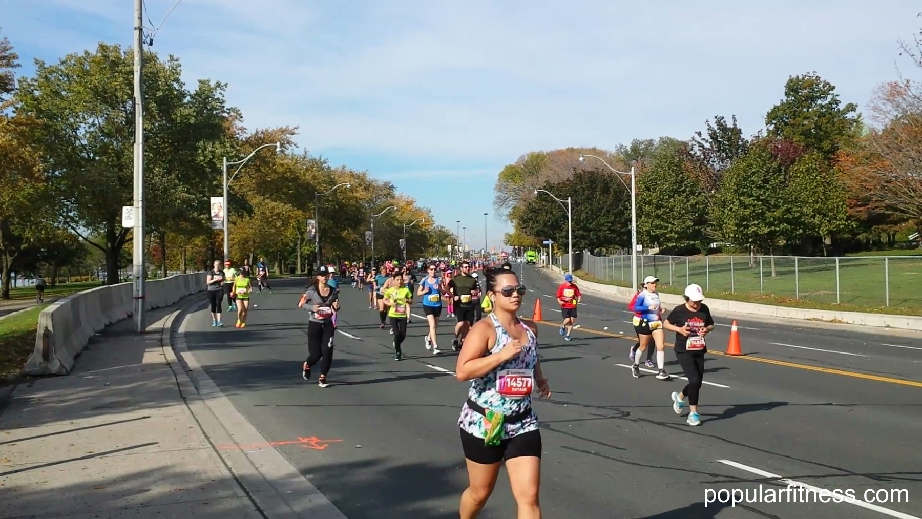2017 Scotiabank Toronto Waterfront Marathon - photo by popular fitness