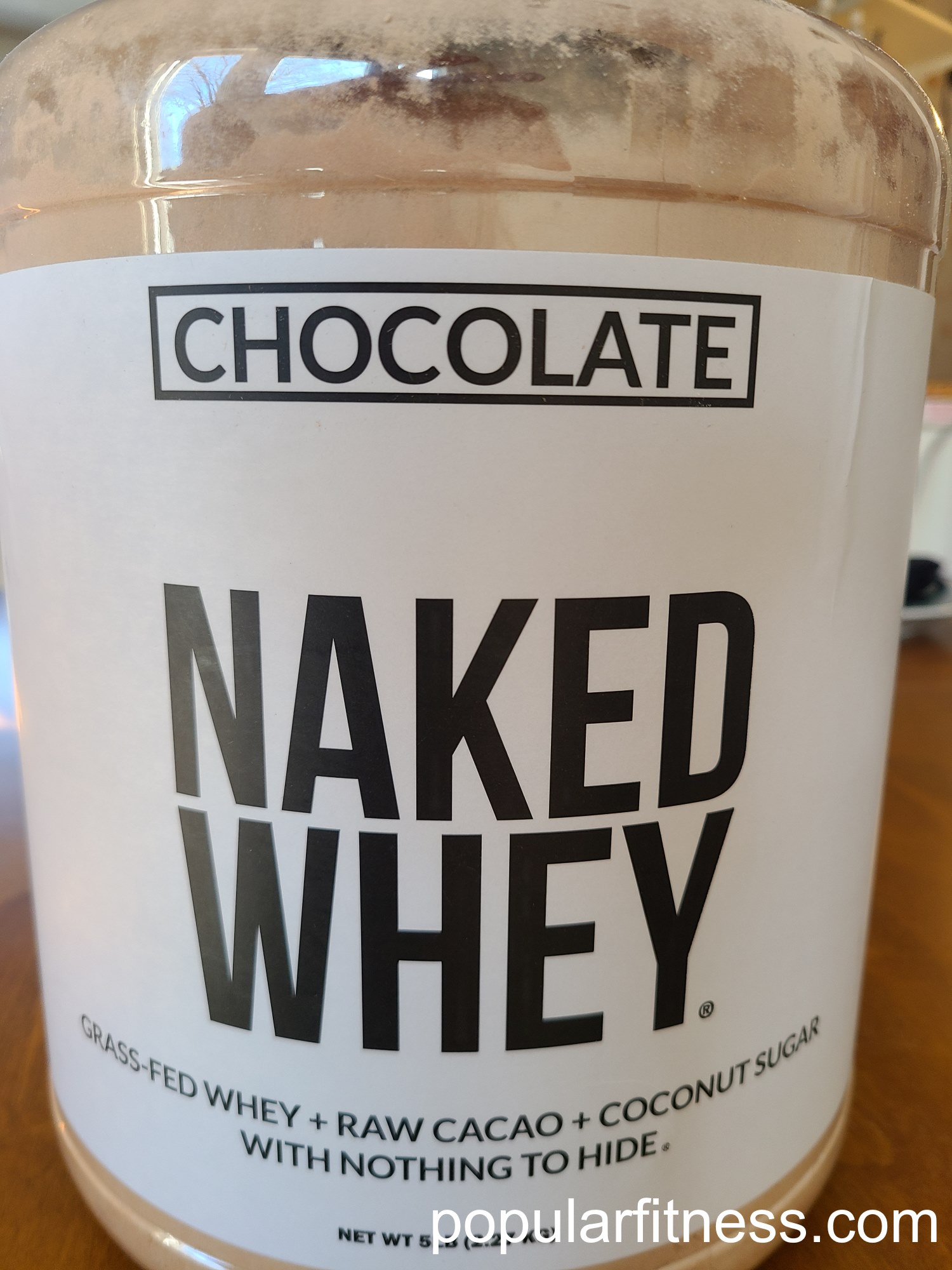 Naked Whey - Chocolate protein powder from Naked Nutrition