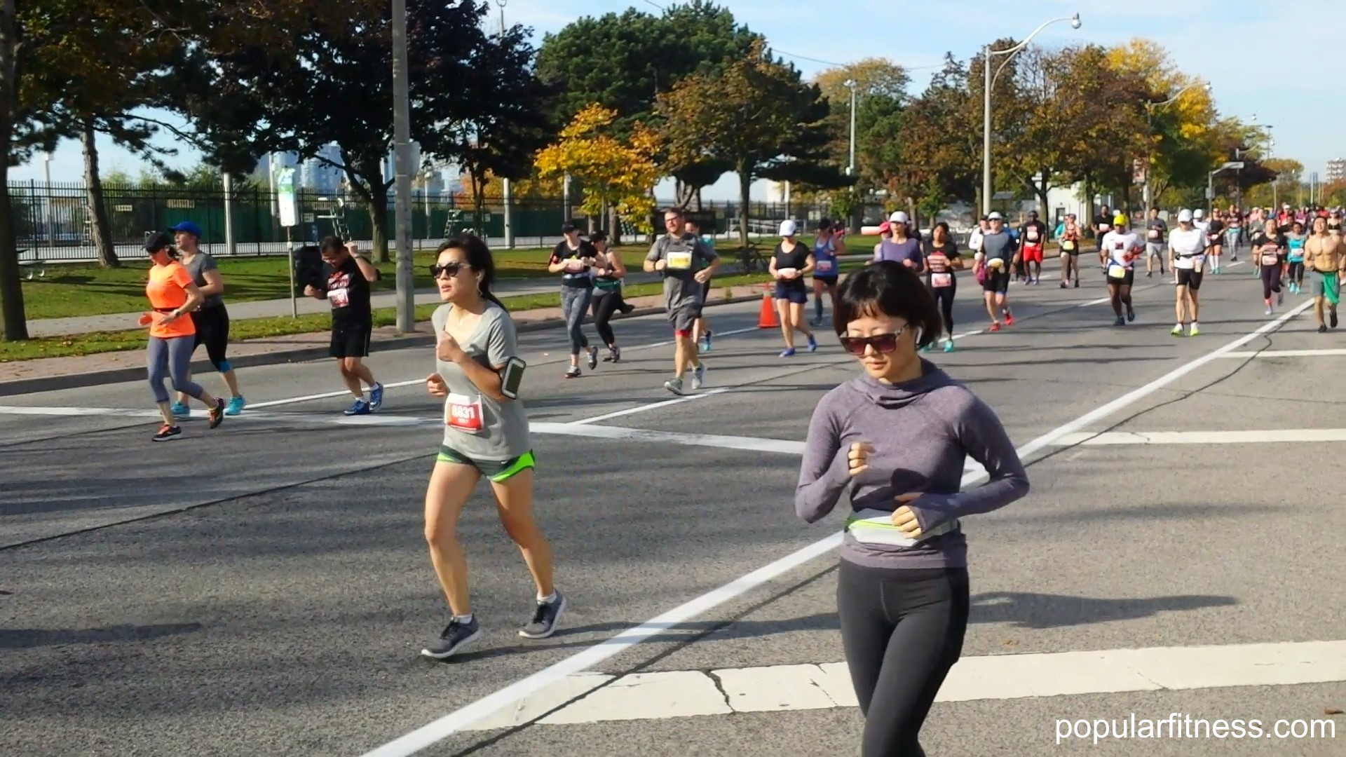 marathon run - photo by popular fitness