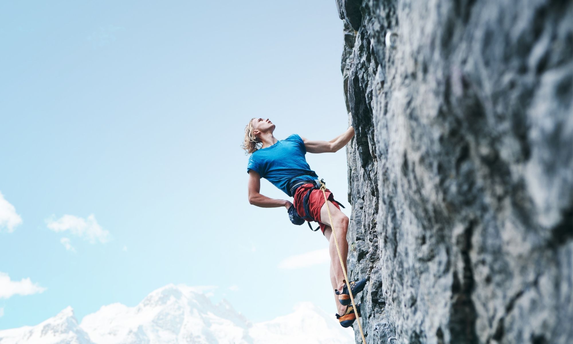 the sport of mountain climbing