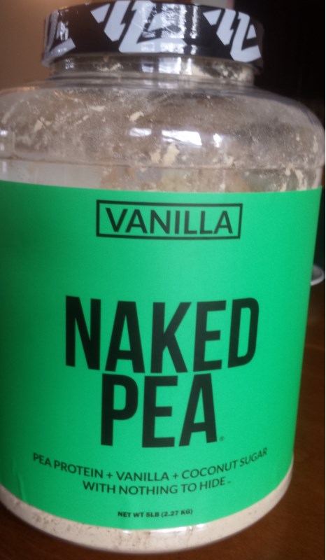 Naked Pea Vanilla Protein powder supplement from Naked Nutrition