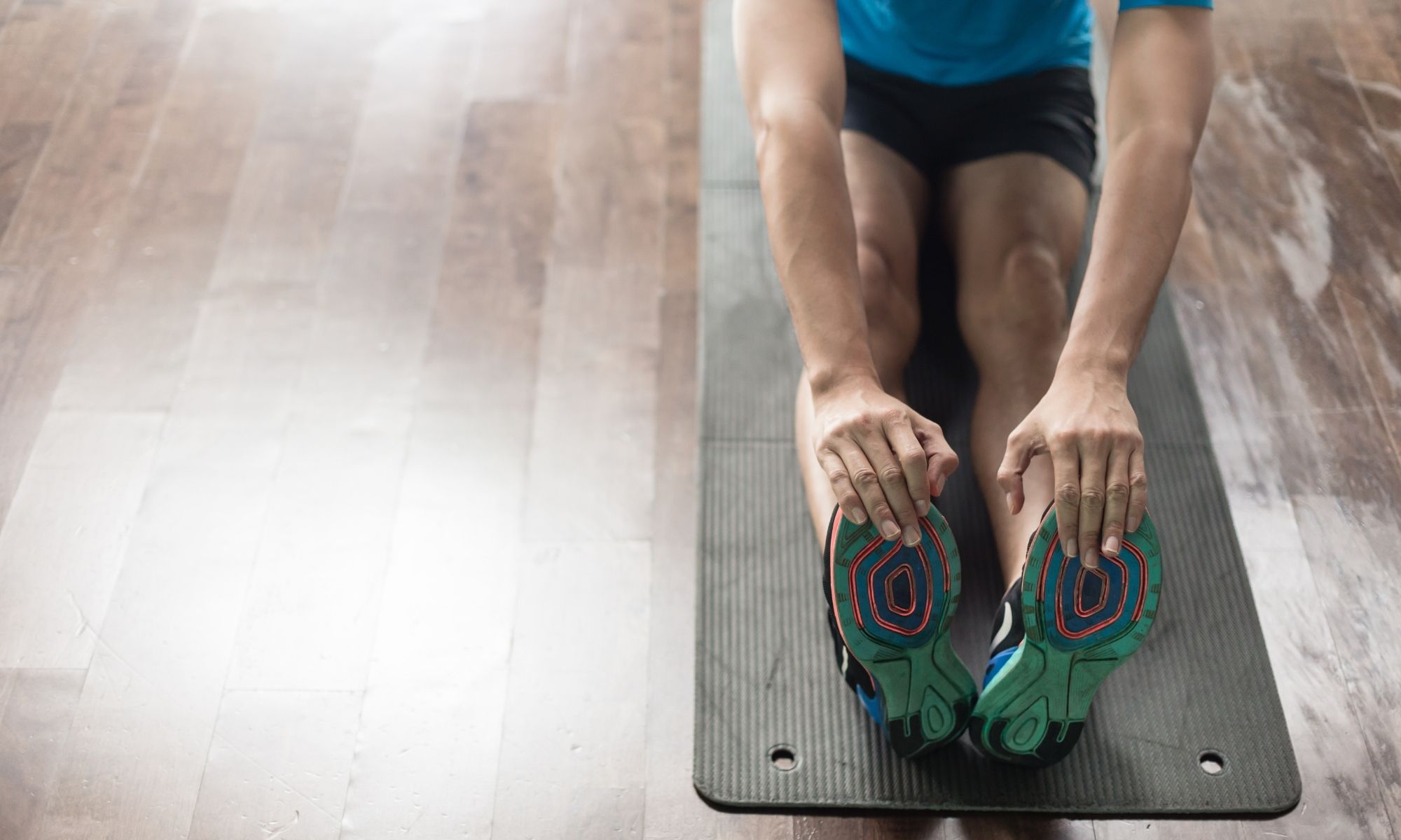 Stretching and staying active at home